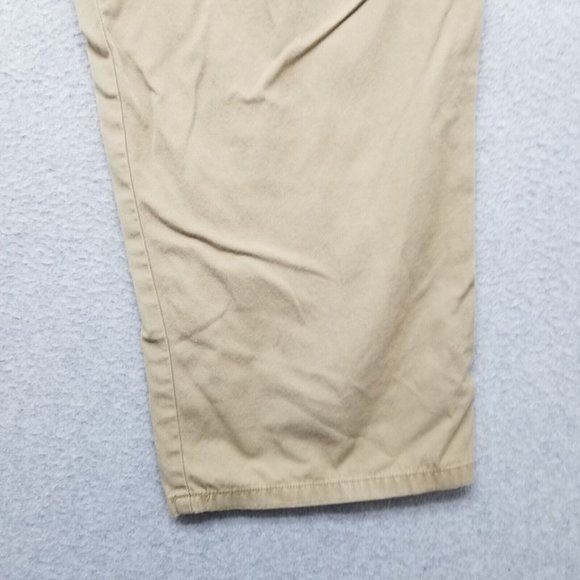 Tommy Hilfiger Pants Mens 36x30 Tan Ivory Pockets Cotton Lightweight - Picture 3 of 10